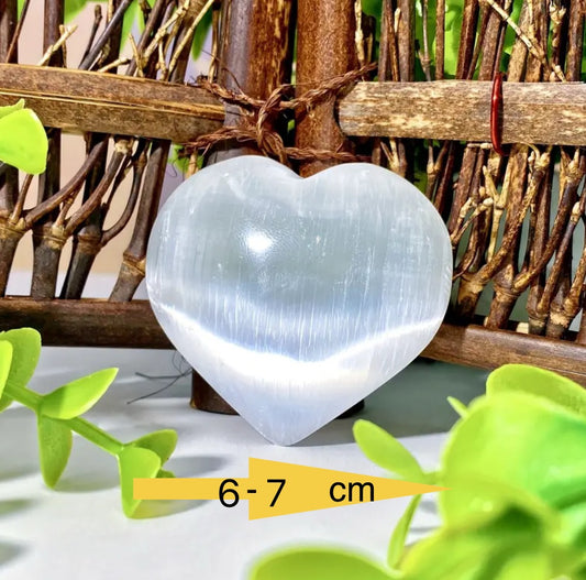 Selenite Heart